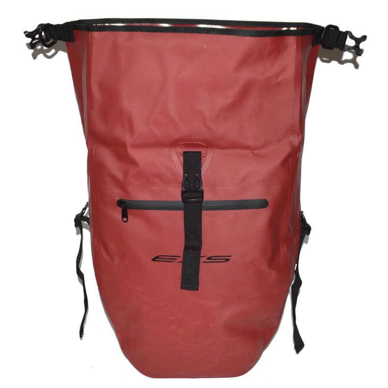 Sacoche arrière EXS étanche simple bordeaux - 25.4L
