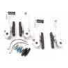 Paire de freins v-brakes PROMAX  blanc