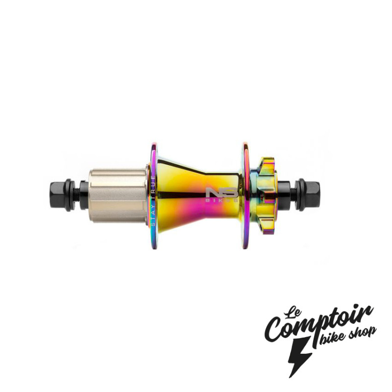 Moyeu Arrière NS BIKE Rotary cassette Oil Slick - 32H
