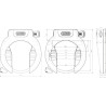 Antivol de cadre ABUS pro amparo 4750 X R