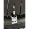 Paire de valves tubeless/presta ICE FAST airflow noirs