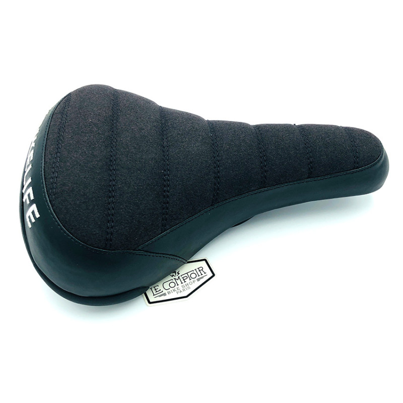 Selle BIKELIFE Café racer noire