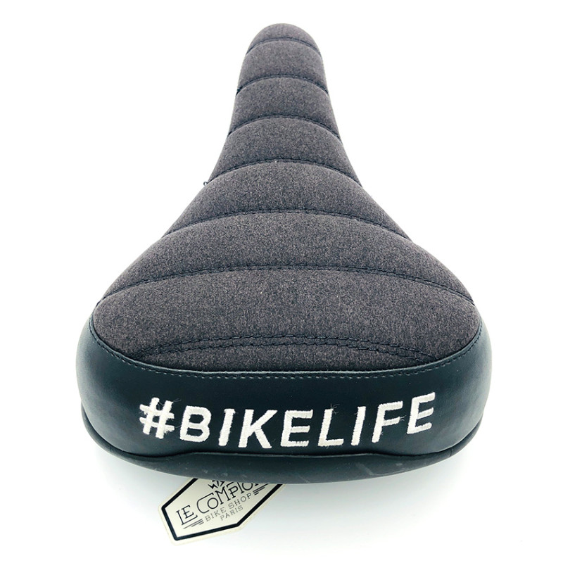 Selle BIKELIFE Café racer noire