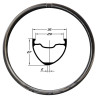 Jante DUKE Baccara WRX 27 SLR2  - 24H