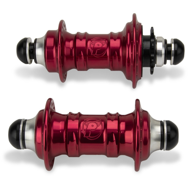 Paire de moyeux PROFILE RACING mini race 9t RHD - button