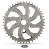 Plateau PROFILE RACING whippin chromée - 44t