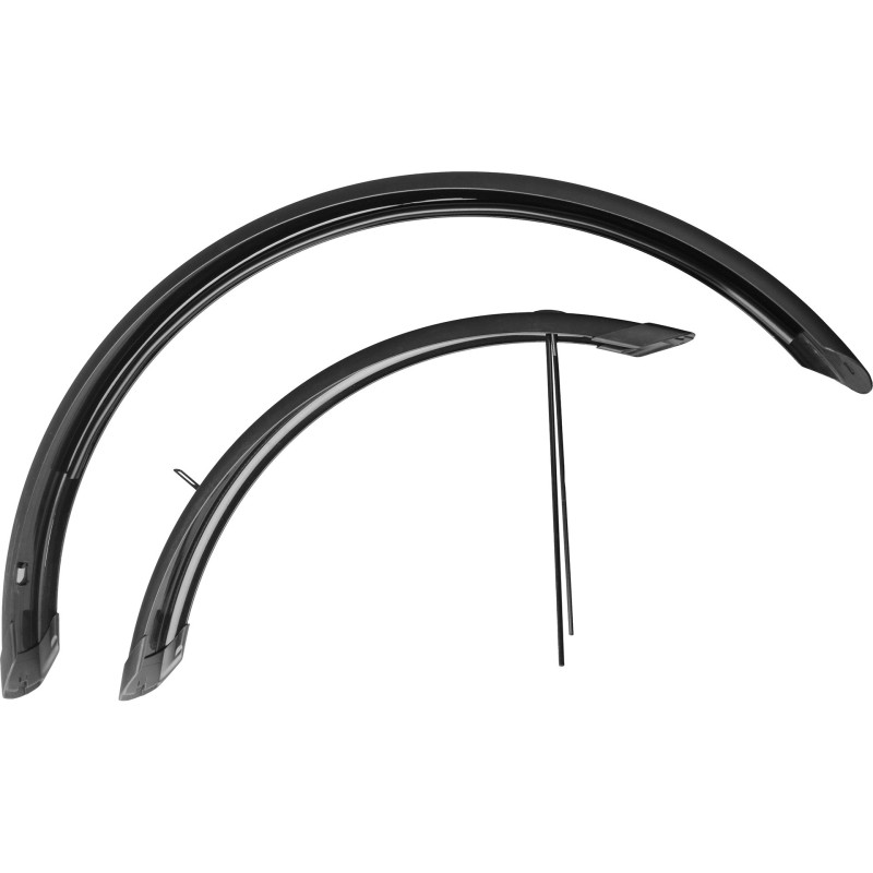 paire de garde-boues métalliques BIKKEL 28 pouces 65mm