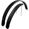 paire de garde-boues métalliques BIKKEL 28 pouces 65mm
