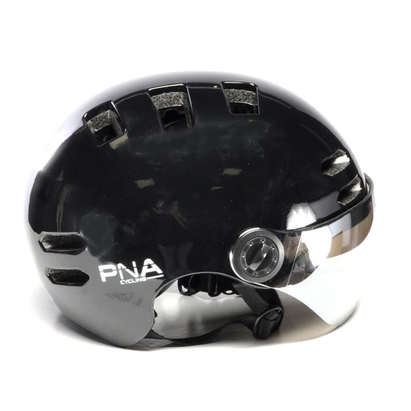 Casque P&A noir écran fumé - taille small