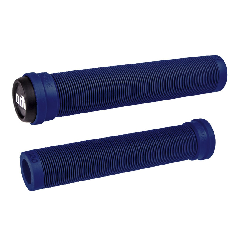 Poignées ODI SLX Longneck flangeless - 160mm bleu navy