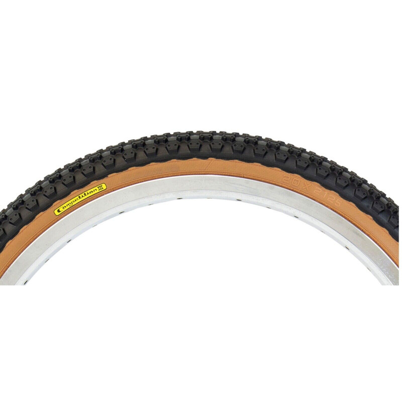 Pneu BMX TIOGA comp III 20 x 2.125' noir flan tans