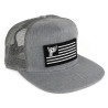 Casquette PROFILE RACING trucker nation mesh - grise