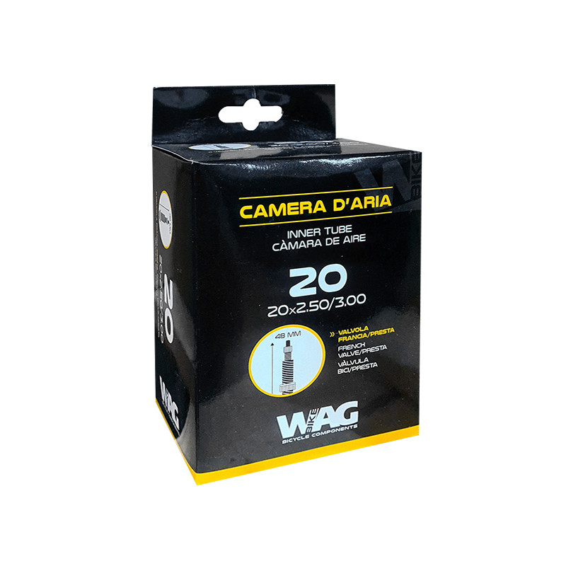 Chambre à air Fat Bike WAG 20 x 2.50-3.00' sv48mm
