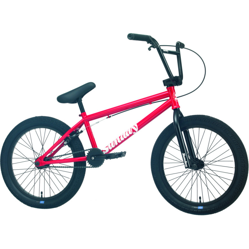 BMX complet SUNDAY blueprint rouge - 20 pouces