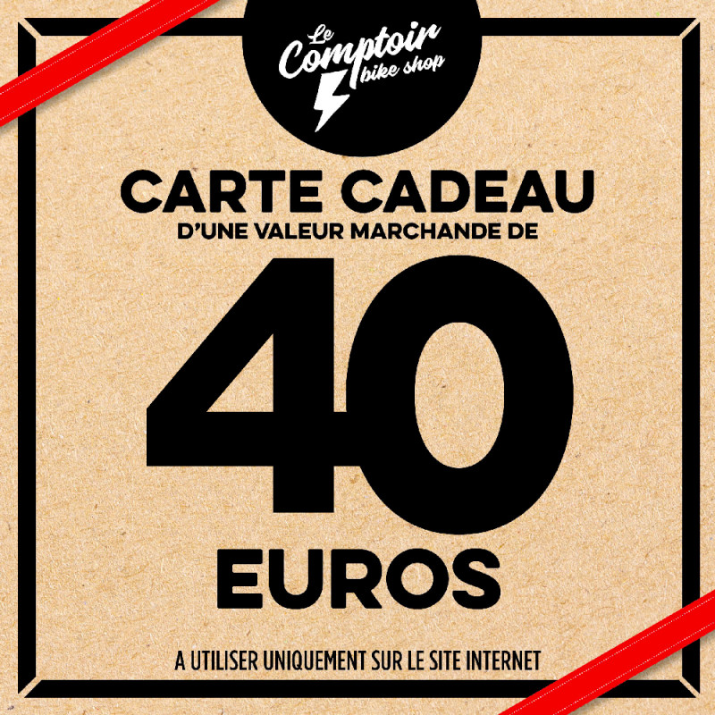 Carte Cadeau 40 euros