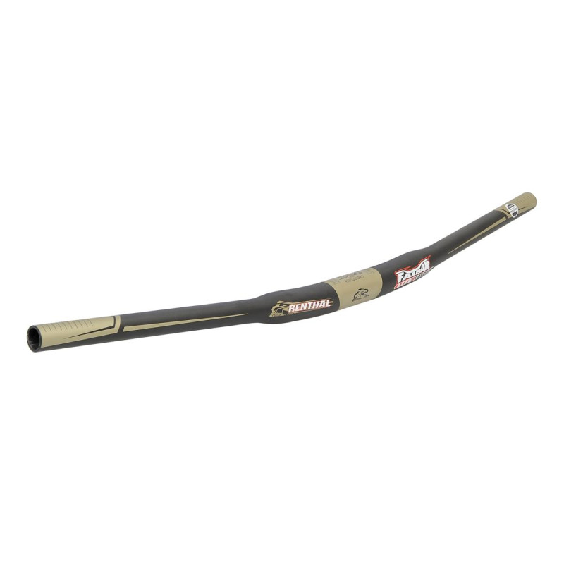 Guidon RENTHAL Fatbar Lite zero rise Ø31.8mm 780mm - carbone