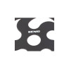 Plateau KHE Prism v1 noir - 44t