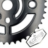 Plateau SE BIKES acier noir - 43 dents