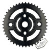 Plateau SE BIKES acier noir - 43 dents