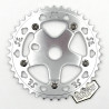 Couronne et spider SE BIKES OM Flyer aluminium chromé - 39 dents