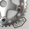 Couronne et spider SE BIKES OM Flyer aluminium chromé - 39 dents