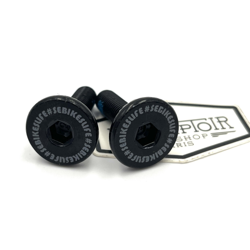 Vis d'axe de pédalier SE BIKES 8 Cannelures ø19 mm
