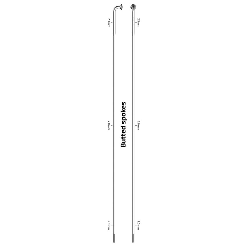 Rayon SAPIM leader inox 14G x 244 mm poli - l'unité