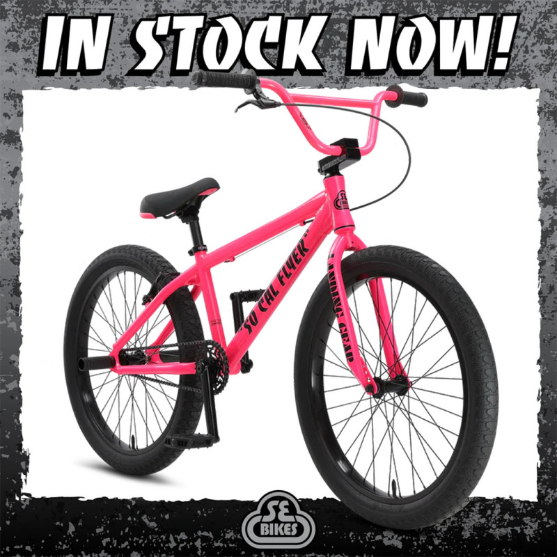 SE BIKES So Cal Flyer 24’ Slick neon pink 2023