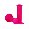 Poignées A'ME Round - Oldschool BMX rose fluo