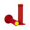 Poignées A'ME Unitron - Oldschool BMX rouge - jaune