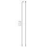 Rayon SAPIM leader inox 13G x 132 mm poli - l'unité
