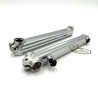 Manivelles pédalier SE BIKES L175mm 8t chrome