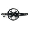 Pédalier SE BIKES mono plateau  4 point BCD 104 mm Noir L175mm - 44 dents
