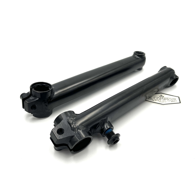 Manivelles pédalier SE BIKES L175mm 8t noir