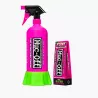 Nettoyant vélo MUC-OFF - Punk Powder Bike Cleaner (4 sachets) + Bottle for Life