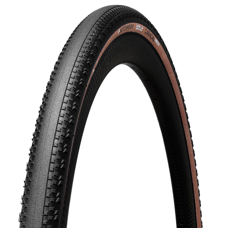 Pneu Gravel HUTCHINSON Caracal All Road Raçing Lab TLR - 700x35 (35-622) - Tubeless Ready - Flan beige