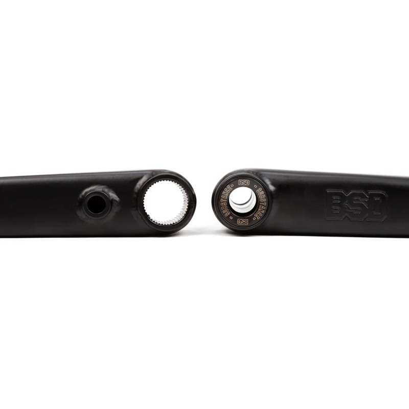 Pédalier BMX BSD substance noir