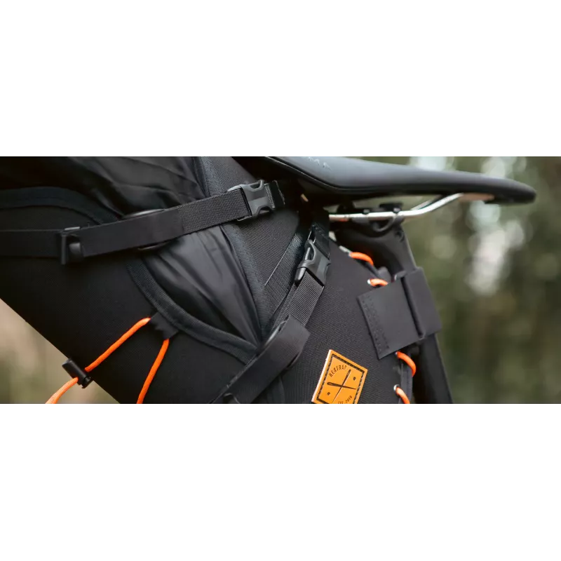 Sacoche de selle RESTRAP Black - 18L + Dry Bag