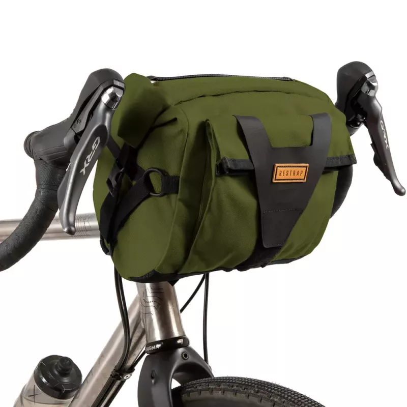 Sacoche Cintre RESTRAP 10L Olive Bikepacking Gravel | Le Comptoir Bike Shop