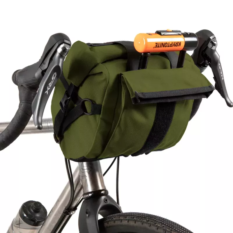 Sacoche Cintre RESTRAP 10L Olive Bikepacking Gravel | Le Comptoir Bike Shop
