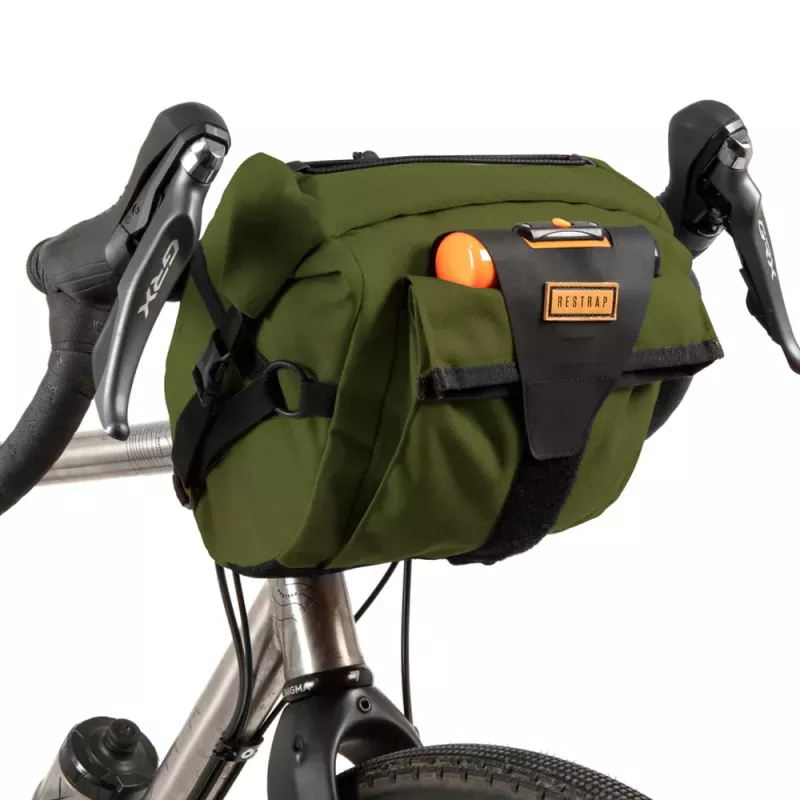 Sacoche Cintre RESTRAP 10L Olive Bikepacking Gravel | Le Comptoir Bike Shop
