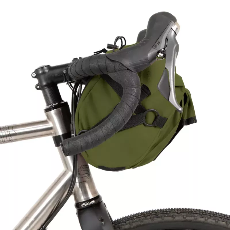 Sacoche Cintre RESTRAP 10L Olive Bikepacking Gravel | Le Comptoir Bike Shop