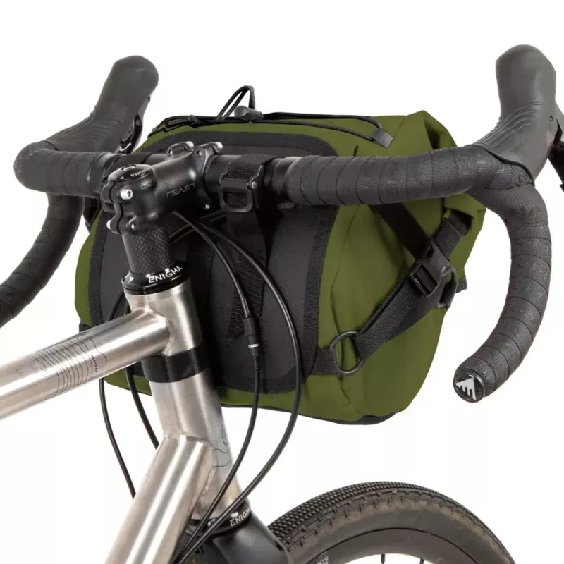 Sacoche Cintre RESTRAP 10L Olive Bikepacking Gravel | Le Comptoir Bike Shop