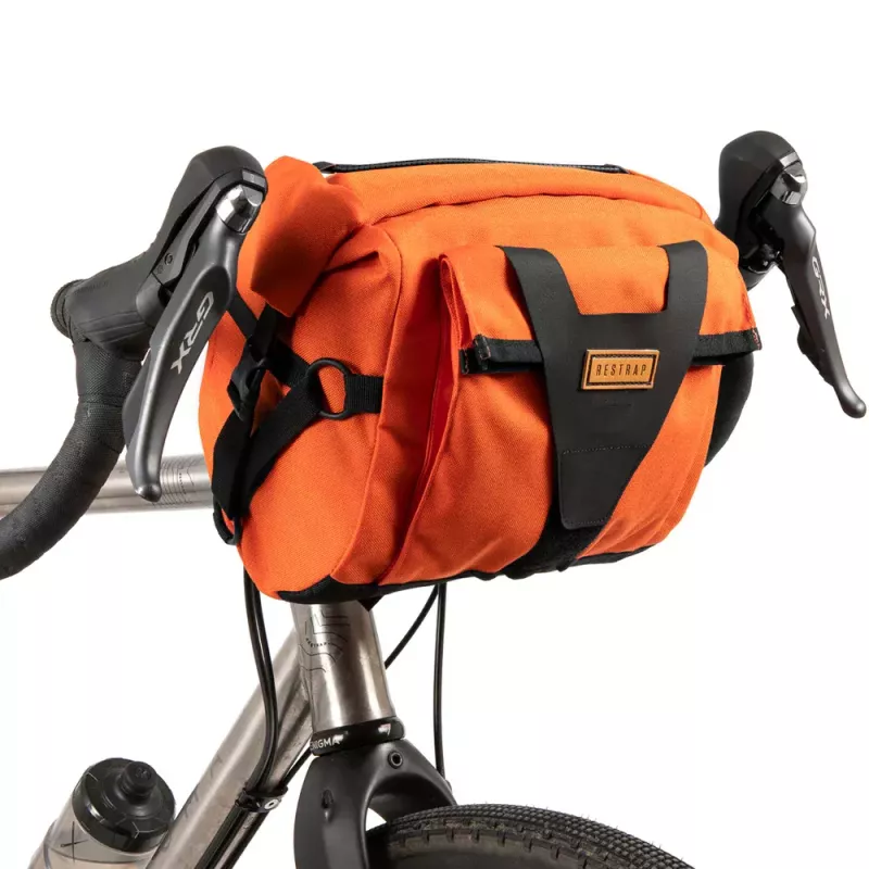 Sacoche Cintre RESTRAP 10L Orange Bikepacking Gravel | Le Comptoir Bike Shop