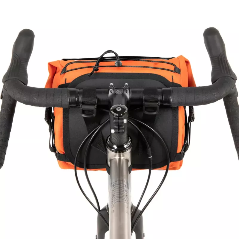 Sacoche Cintre RESTRAP 10L Orange Bikepacking Gravel | Le Comptoir Bike Shop