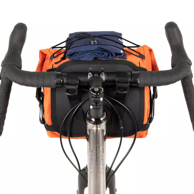 Sacoche Cintre RESTRAP 10L Orange Bikepacking Gravel | Le Comptoir Bike Shop