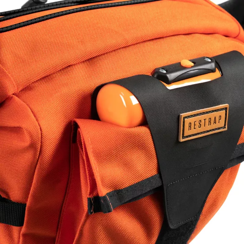Sacoche Cintre RESTRAP 10L Orange Bikepacking Gravel | Le Comptoir Bike Shop
