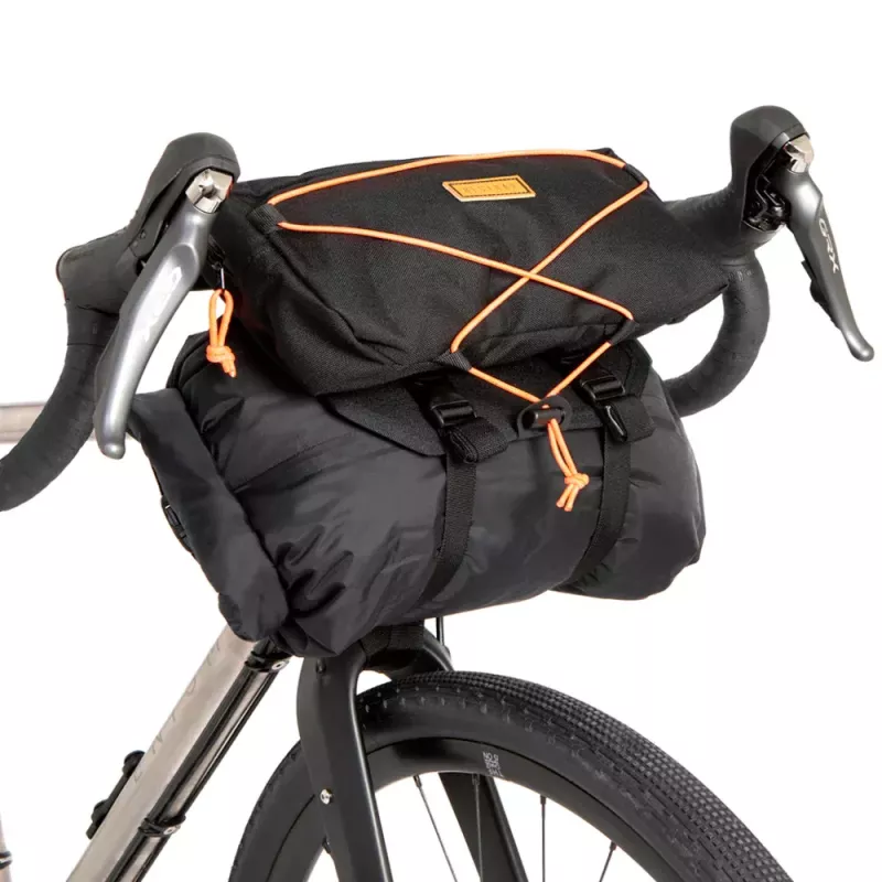 Sacoche de cintre RESTRAP Black/Orange - Large 17L