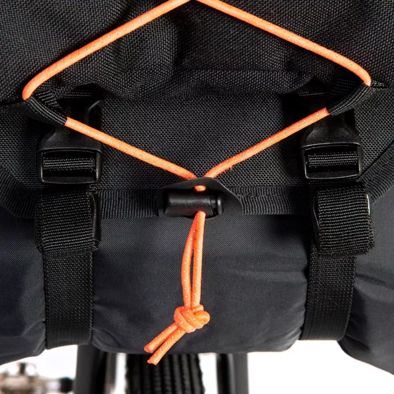 Sacoche de cintre RESTRAP Black/Orange - Large 17L