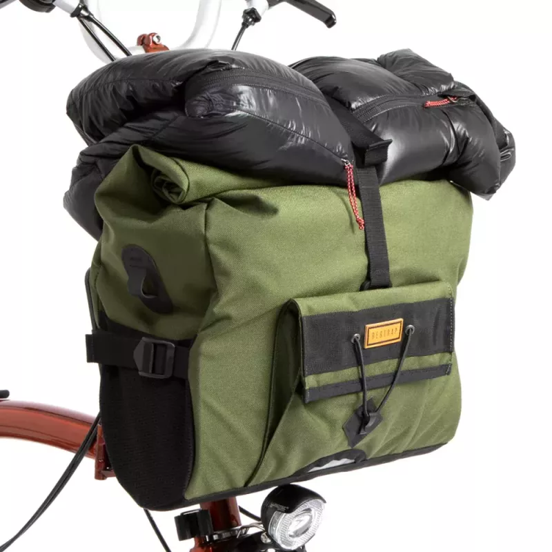 Sacoche Guidon RESTRAP City Loader 20L Olive Bikepacking | Le Comptoir Bike Shop